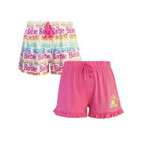 Barbie Knit Sleep 2 Pack Short - Adults, Sizes:XS-XL