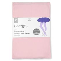 George Girls' Dance Tights, Sizes 4-12