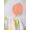 White, variant on Carter's Child of Mine Baby Girl 2-Piece Outfit Set - White Lemon