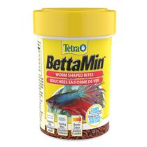 Bouchées en forme de vers BettaMin de Tetra nourriture complète pour bettas