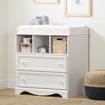South Shore Savannah Changing Table in Royal Cherry