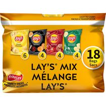 Emballages de produits assortis Frito-Lay Mélange Lay’s