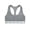 Heather Grey, variant on Hanes Originals Stretch Racerback Bralette, Racerback Stretch Bralette