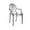 Smoke, variant on Heavenly Collection Plastic Arm Chair