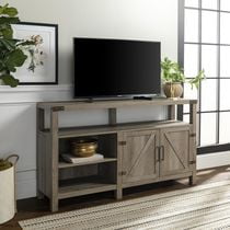 Manor Park Console haute Porte de grange de 147,32 cm (58 po) - Plusieurs couleurs possible