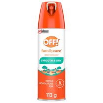 OFF! FamilyCare Insect Repellent with Power Dry Formula, Bug Spray for up to 5 Hours of Protection, 113g​