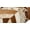 BROWN/NATURAL, variant on TORINO CHEVRON COWHIDE PILLOW 12"X20" 2-PACK