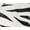 ZEBRA BLACK ON WHITE, variant on TORINO TOGO QUATTRO COWHIDE PILLOW 18"X18" 2-PACK