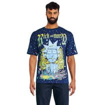 Rick and Morty Men's Drop Shoulder Tee