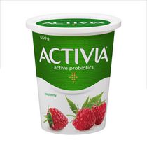 Activia Yogourt probiotique, saveur framboise