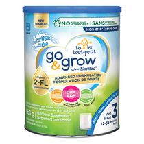 Boisson pour tout-petits Similac Go & Grow Étape 3 avec 2'-FL. 2'-FL : Innovation pour le soutien immunitaire, poudre, 12-36 mois, saveur de lait, 850 grammes