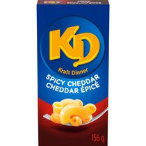 Cheddar épicé de Kraft Dinner