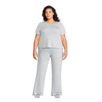 Pyjama 2 pièces en tricot hacci George Plus pour femmes