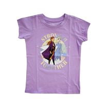 Girls Disney Frozen 2 Stronger Together Sisters T-Shirt