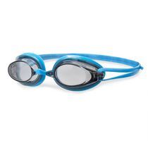 Lunettes de natation Dolfino Pro Striker II pour jeunes - Bleu / Fumée