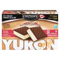 Chapman's Yukon Orignal sandwich de crème glacée vanille française