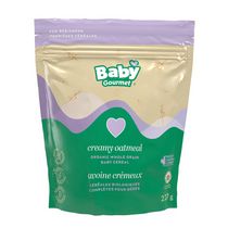 Baby Gourmet avoine onctueuse exquise céréales complètes biologiques pour bébés