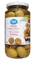 Olives reines entières Great Value