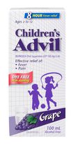 Children’s Advil Dye Free Grape