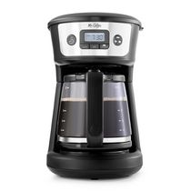 Cafetière programmable Mr. Coffee à 12 tasses, 739 ml Faites des mini infusions, préparez du café maintenant ou plus tard, avec filtration de l’eau et nylon