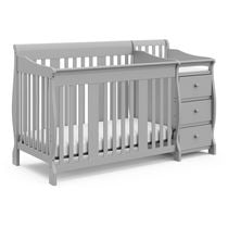 Storkcraft Portofino 5-in-1 Convertible Crib & Changer with Bonus Water-Resistant Change Pad