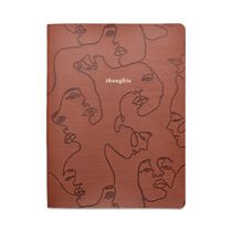 THINK INK LEATHERETTE JOURNAL- TERRA COTTA THOUGHTS