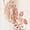 Beige, variante sur Jupe à ourlet court-long Wild Skye pour femmes