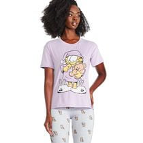 Pyjama 2&nbsp;pièces Garfield pour femmes Tailles TP–TG