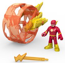 imaginext dc super friends flash & cycle