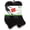 Black, variant on Hanes Men's 6 Pack Sport Cuts Ankle Socks