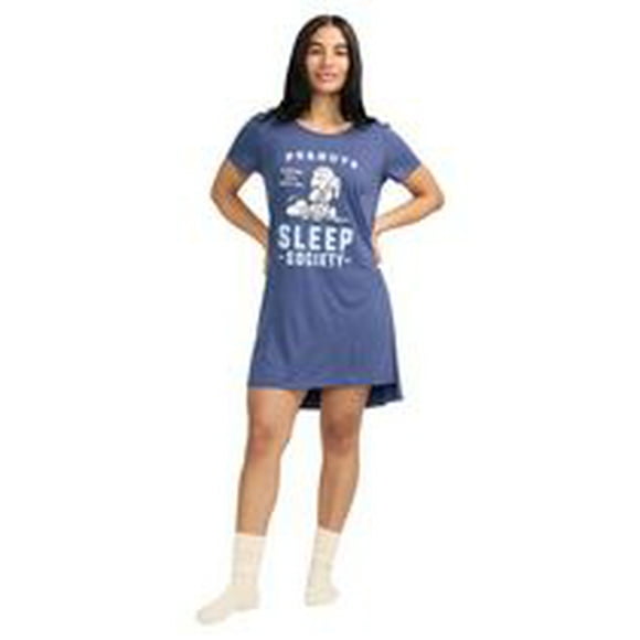 Peanuts Short-Sleeve Ladies Sleepshirt - Online Exclusive