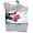 Grey, variant on Hanes Men's 6 Pack Sport Cuts Crew Cushion Sock