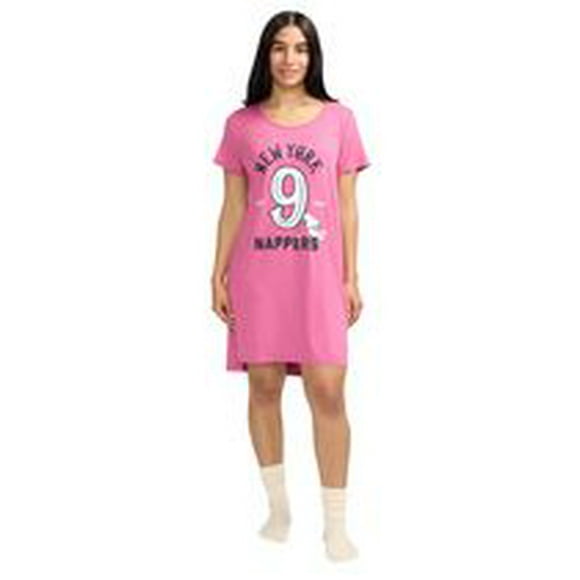 Peanuts Short-Sleeve Ladies Sleepshirt - Online Exclusive