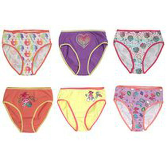 DreamWorks Trolls Trolls Girls'' 6-PK Underwear