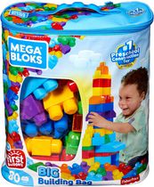 Mega Bloks First Builders Big Building Bag (80 Pieces)