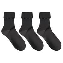 Secret® Cuff Socks 3pk
