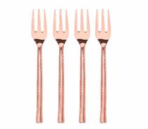 Stylex Artisan Collection Quarry Copper Plated Appetizer Forks