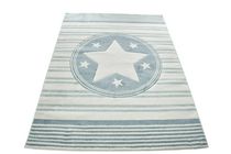 KC Cubs Boy & Girl Modern Decor Multicolor Area Rug and Carpet Collection for Kids, Toddlers and Baby Nursery, Stars & Stripes