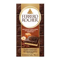 Barre noir, noisettes et caramel salé Ferrero Rocher®