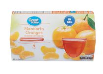 Mandarines tranchées en gel Great Value