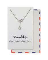 Save the Moment Femme Collier "friendship Always Linked, Always Loved"