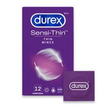 Condoms Sensi-Thin de Durex mince, pqt de 12