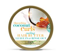 OGX boucles à la noix de coco + desaltérant Beurre hydration
