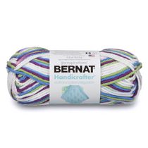 Bernat Handicrafter Cotton Ombres Yarn, Neptune Ombre, 1.5oz(42.5g), Medium, Cotton
