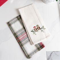 Serviette de cuisine 100% coton à carreaux Celebration