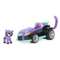 PAW Patrol, Cat Pack, Moto transformable de Shade avec figurine articulée à collectionner, à partir de 3 ans
