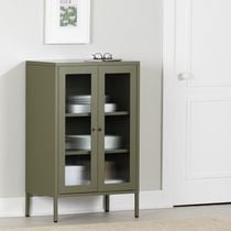 Accent Cabinet with Glass Doors from the collection Kodali South Shore