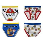 Paw Patrol Le paquet de garçons 4 breifs avec taille élastique
