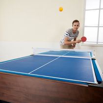 MD Sports 54" 4-in-1 Combo Game Table - Foosball, Hockey, Table Tennis ...