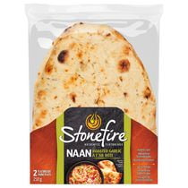 PAQUET DE 2 NAANS À L’AIL STONEFIRE